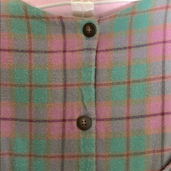 Hartstrings Dress Jumper Girls Size 8 Soft Flannel Floral Dress - Picture 5 of 6